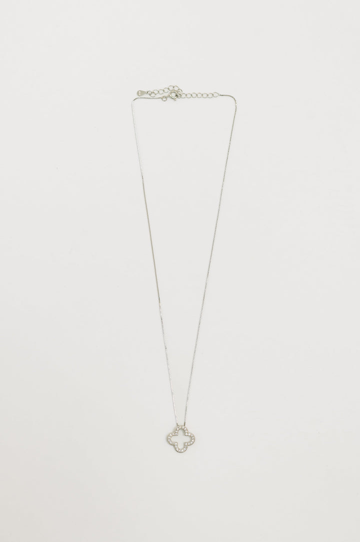 Lucky Girl Syndrome Sterling Silver Pendant Necklace