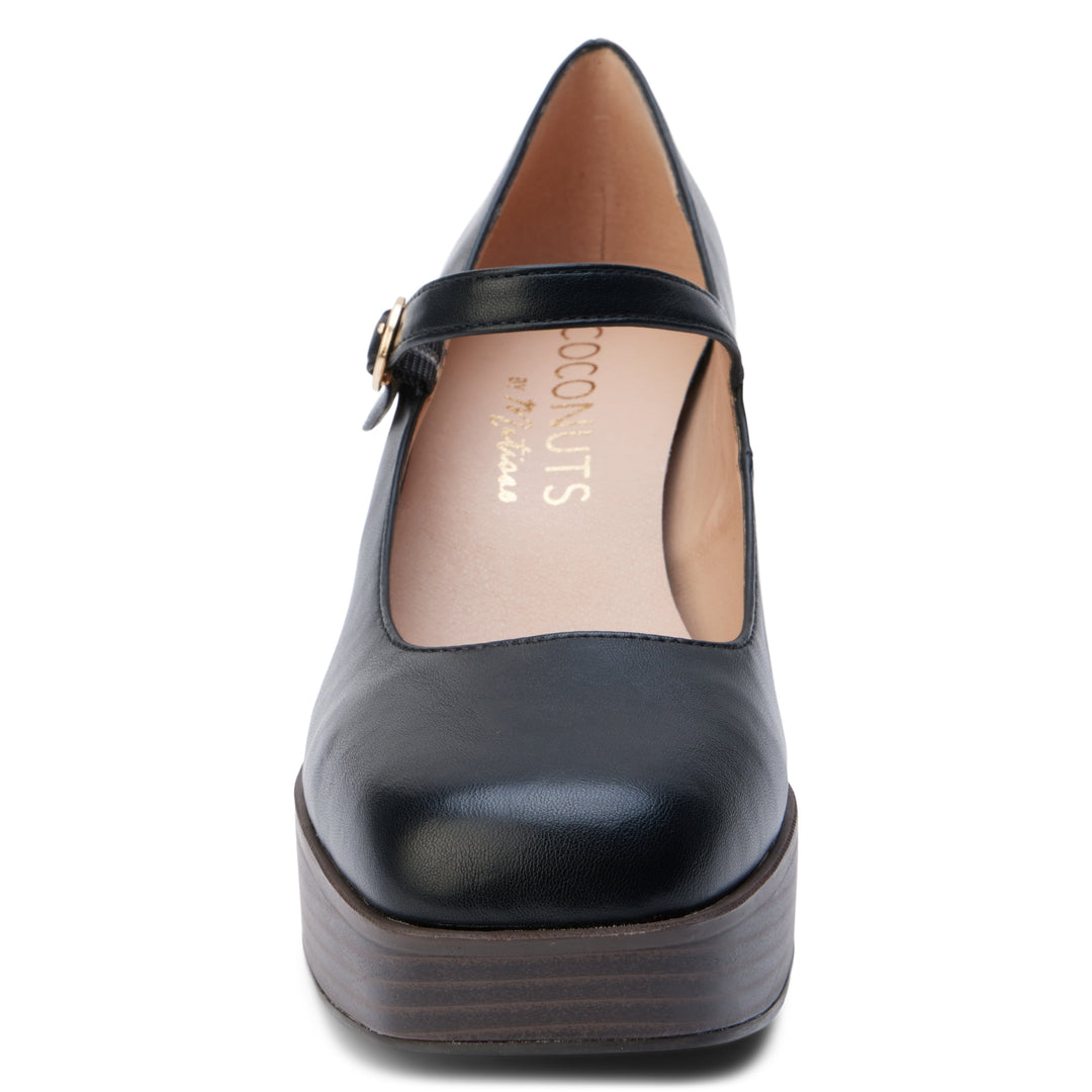 Matilda Platform Heel in Black