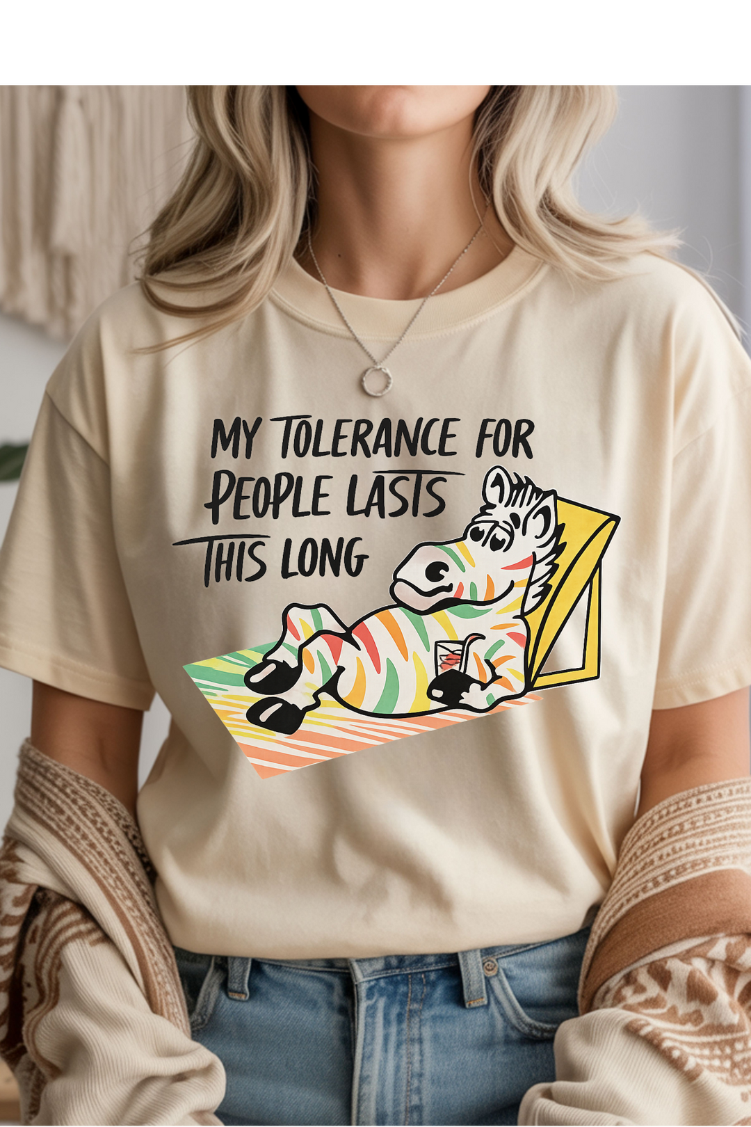 Tolerance For People Graphic Tee