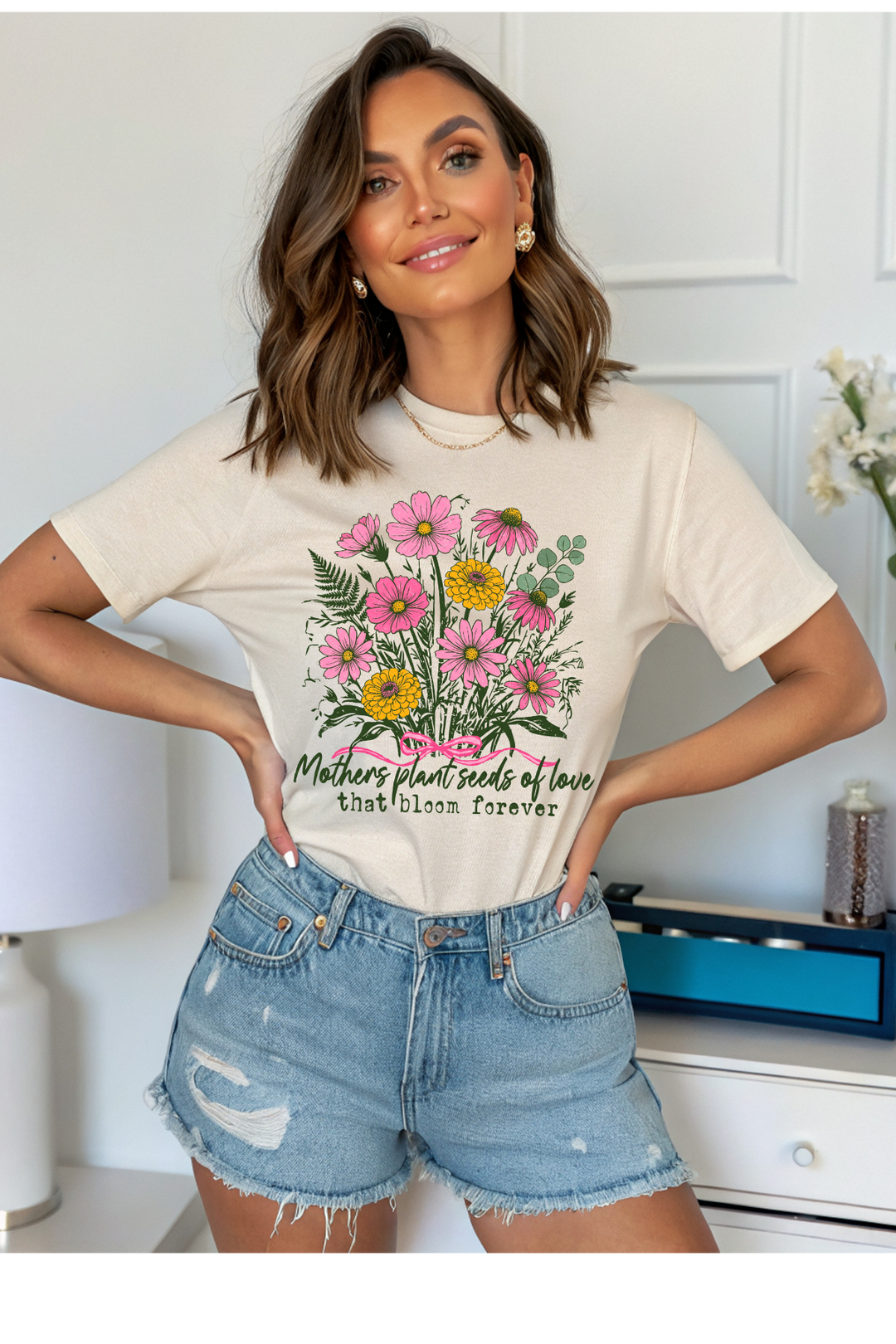 Mothers Plant Seeds Graphic Tee