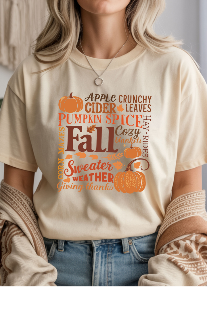 Words of Fall Graphic Tee