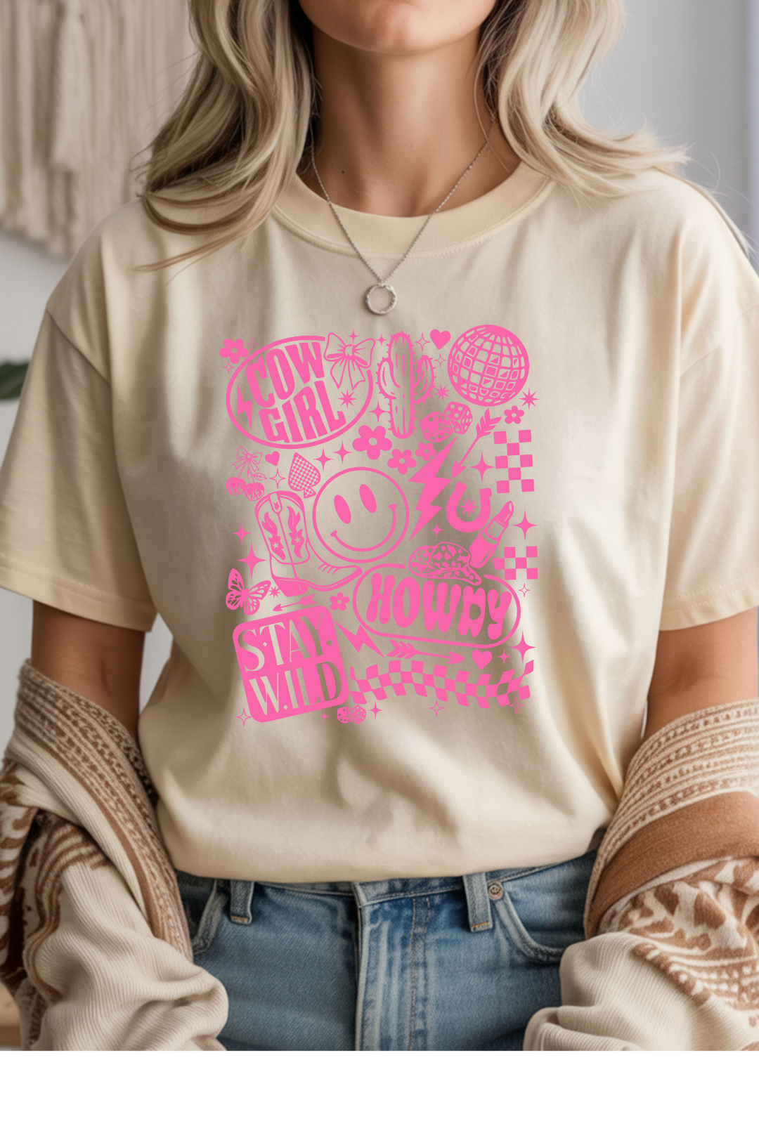 Retro Cowgirl Graphic Tee