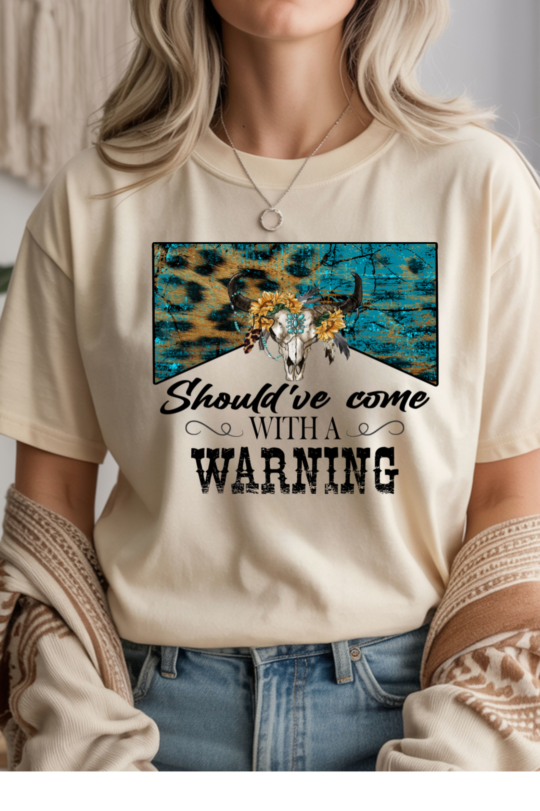 Warning Graphic Tee