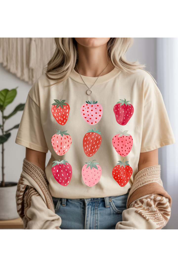 Strawberries Graphic Tee