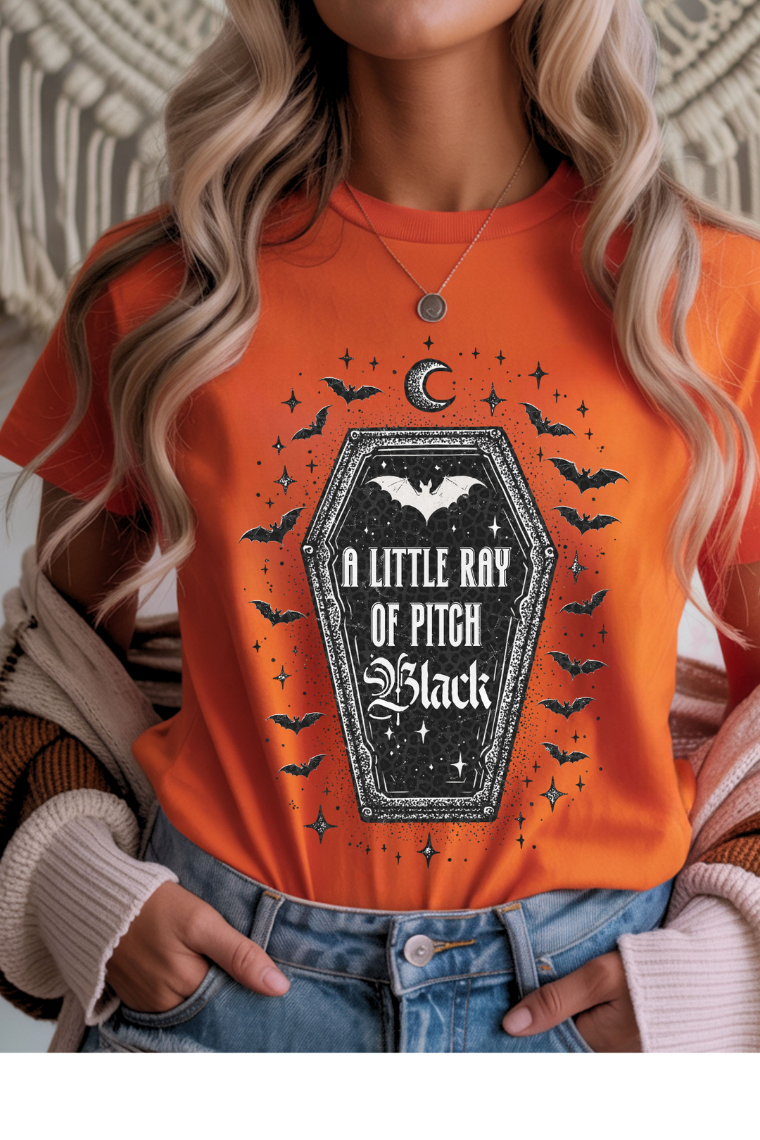 Ray of Pitch Black Graphic Tee