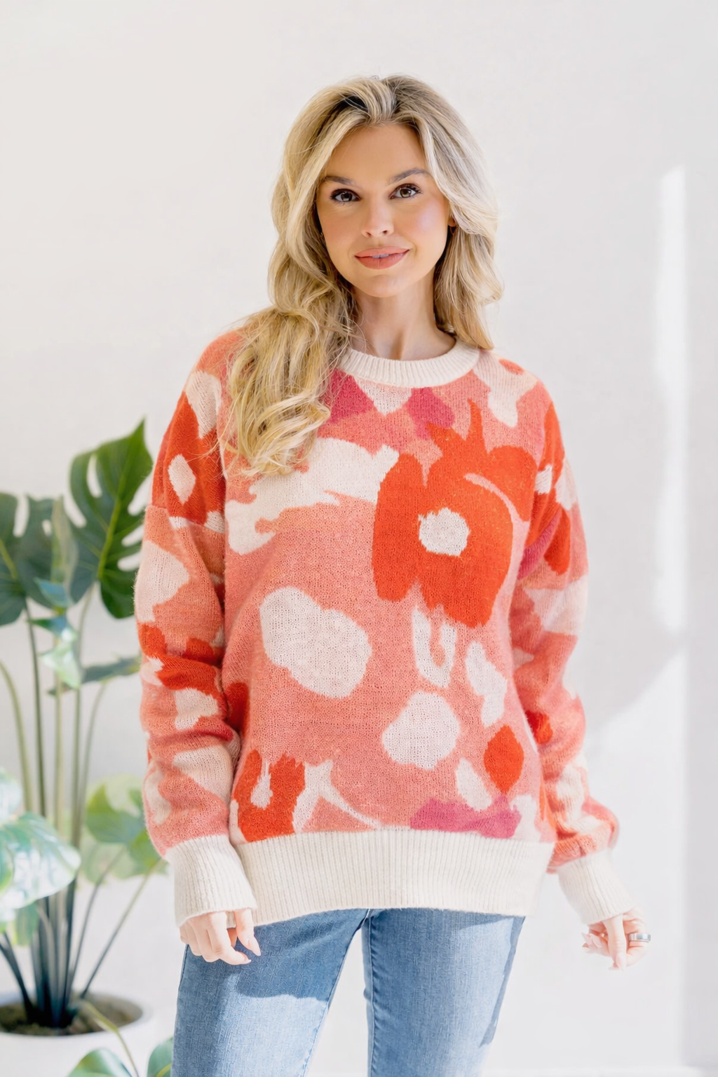 Pink Pansy - Sweater