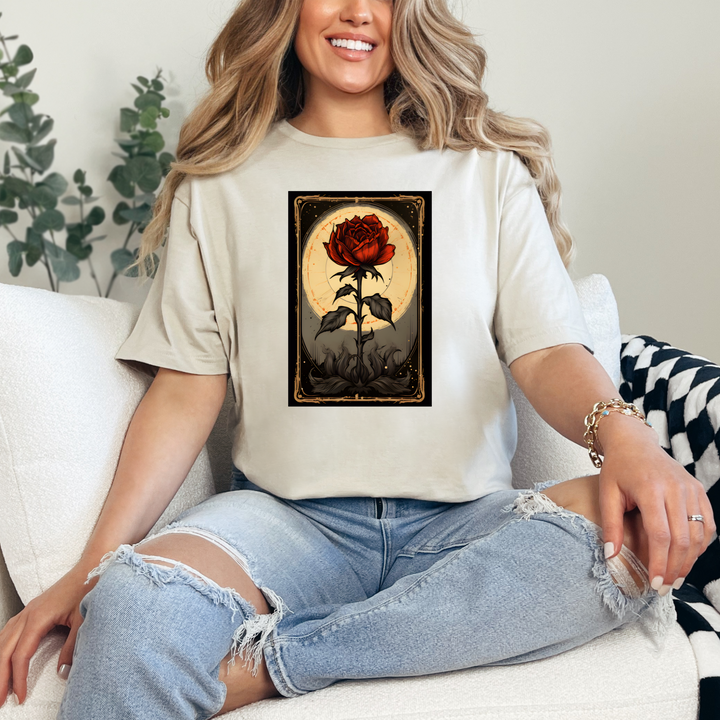 Rose Card Graphic Tee