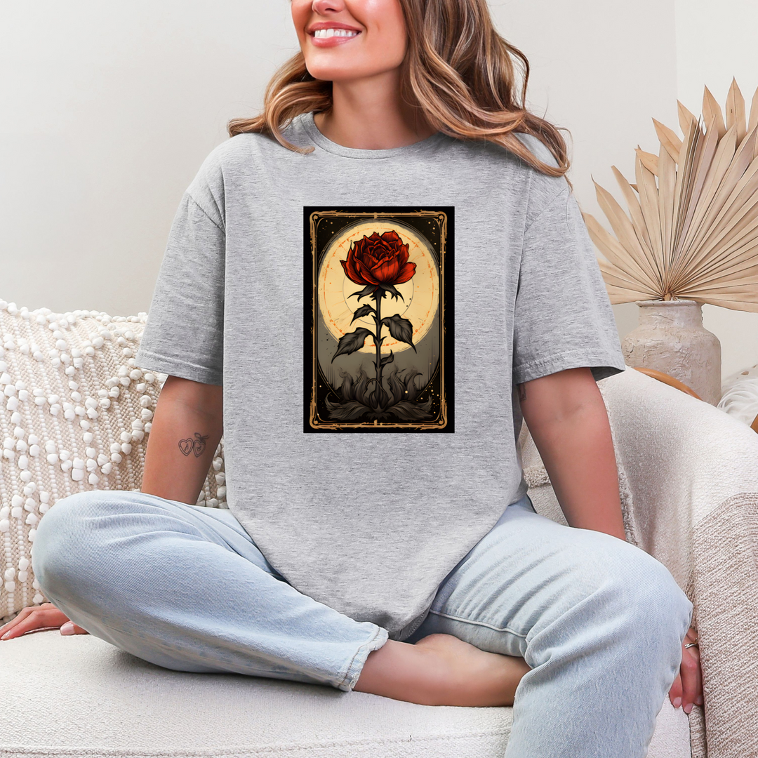 Rose Card Graphic Tee