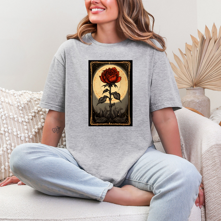 Rose Card Graphic Tee