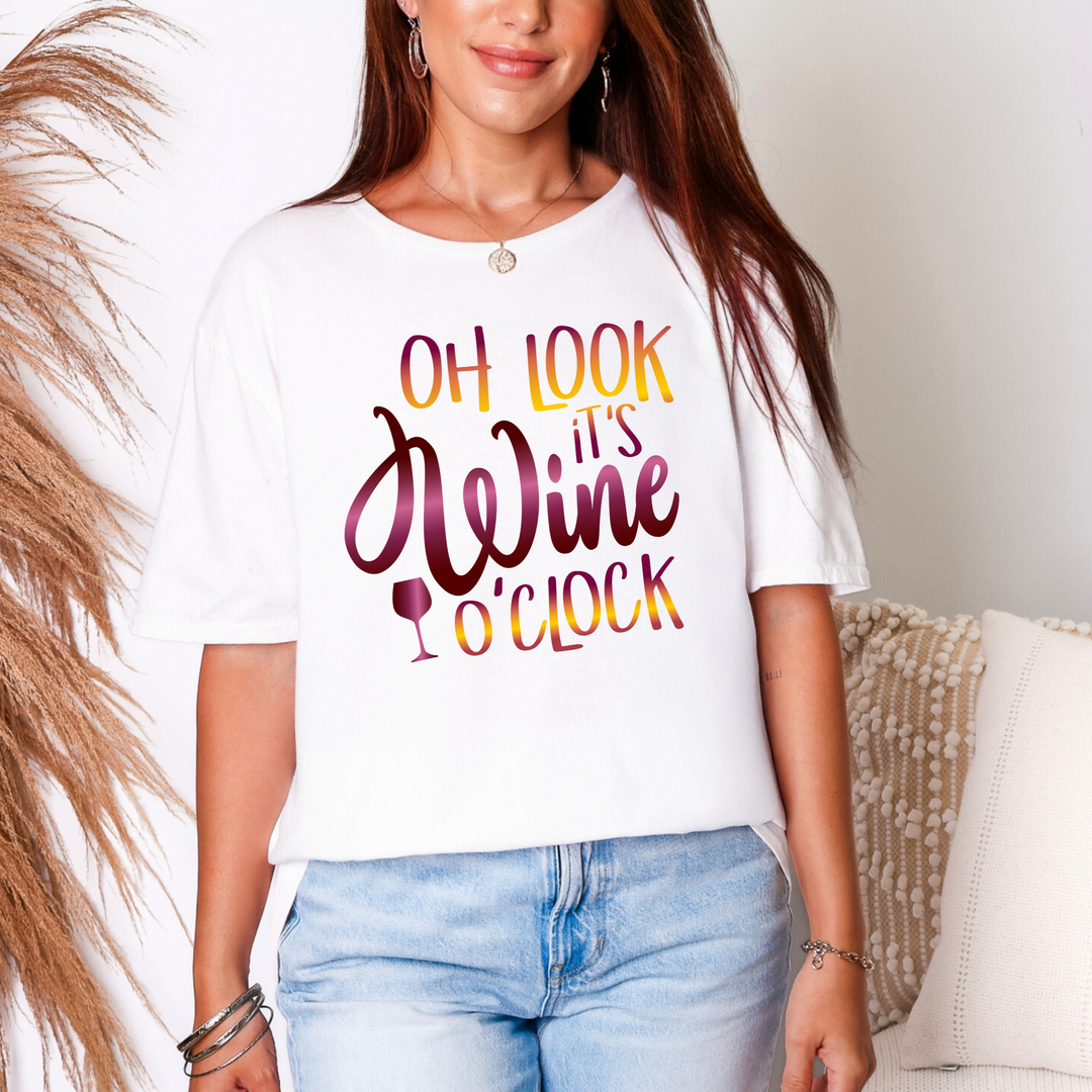 Wine O'Clock Graphic Tee