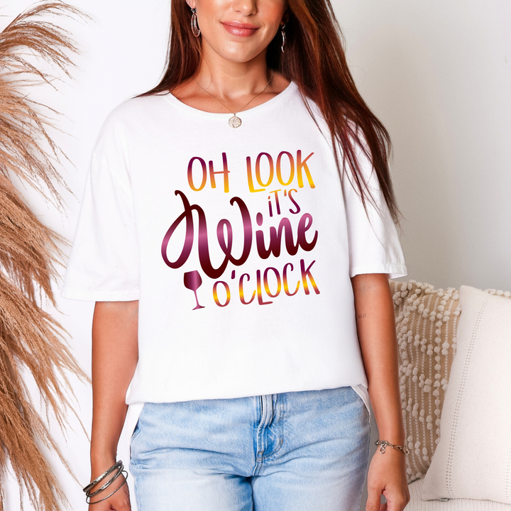 Wine O'Clock Graphic Tee