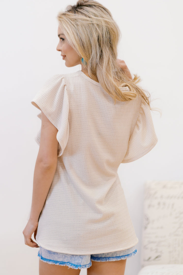 Elle Ruffle Top