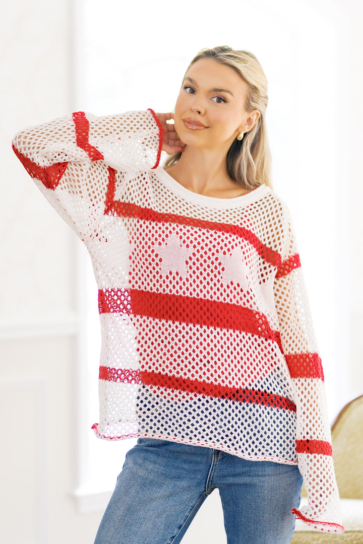 All-American Breeze Sweater