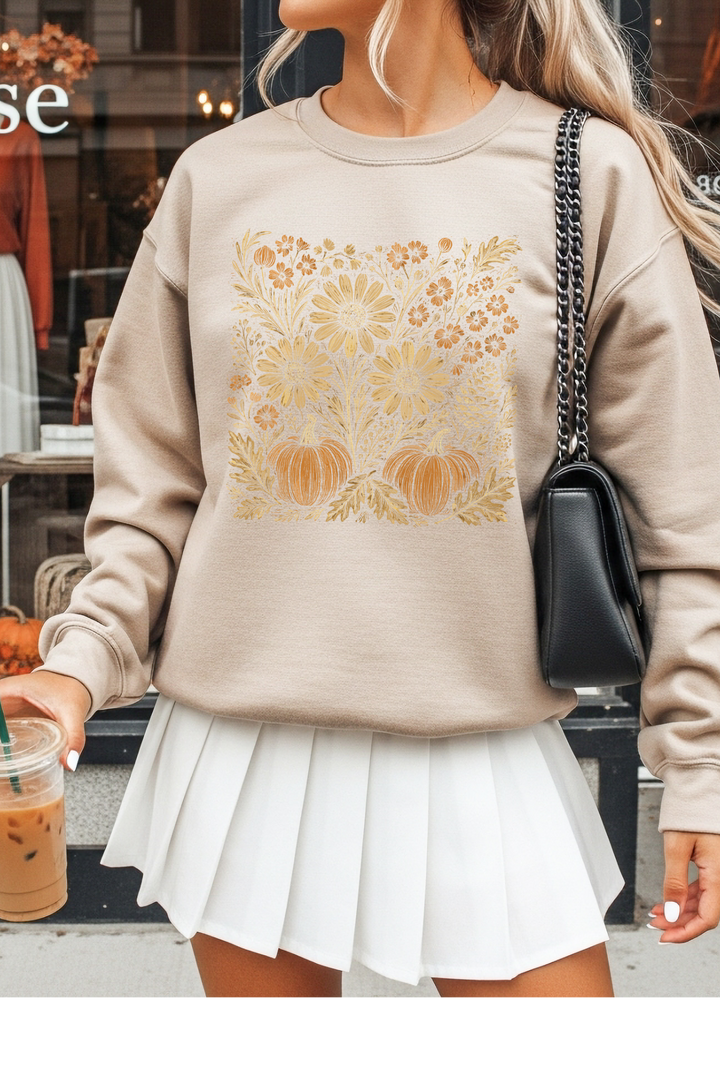 Pumpkin Garden Sweatshirt