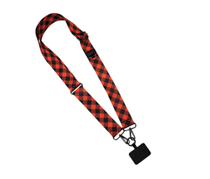 Clip & Go Straps ONLY- Christmas Collection - Red Plaid
