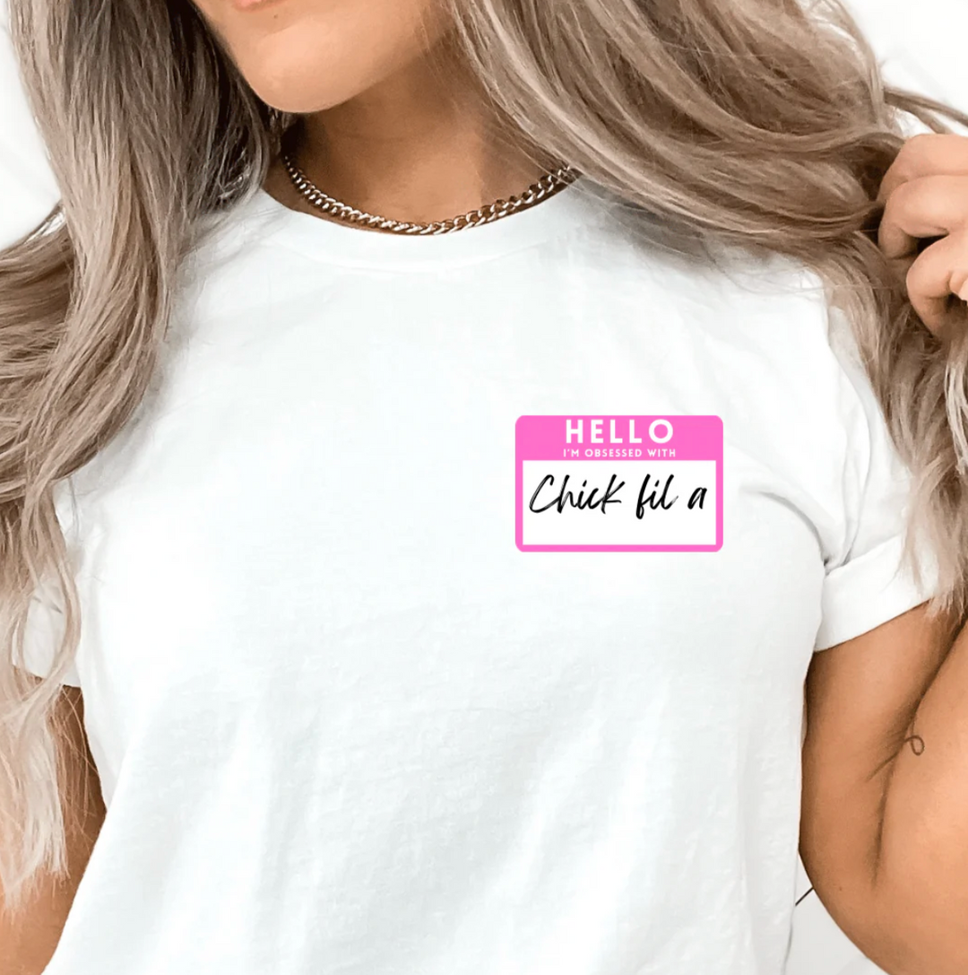 *CUSTOM* Hello I'm Obsessed With... Graphic Top
