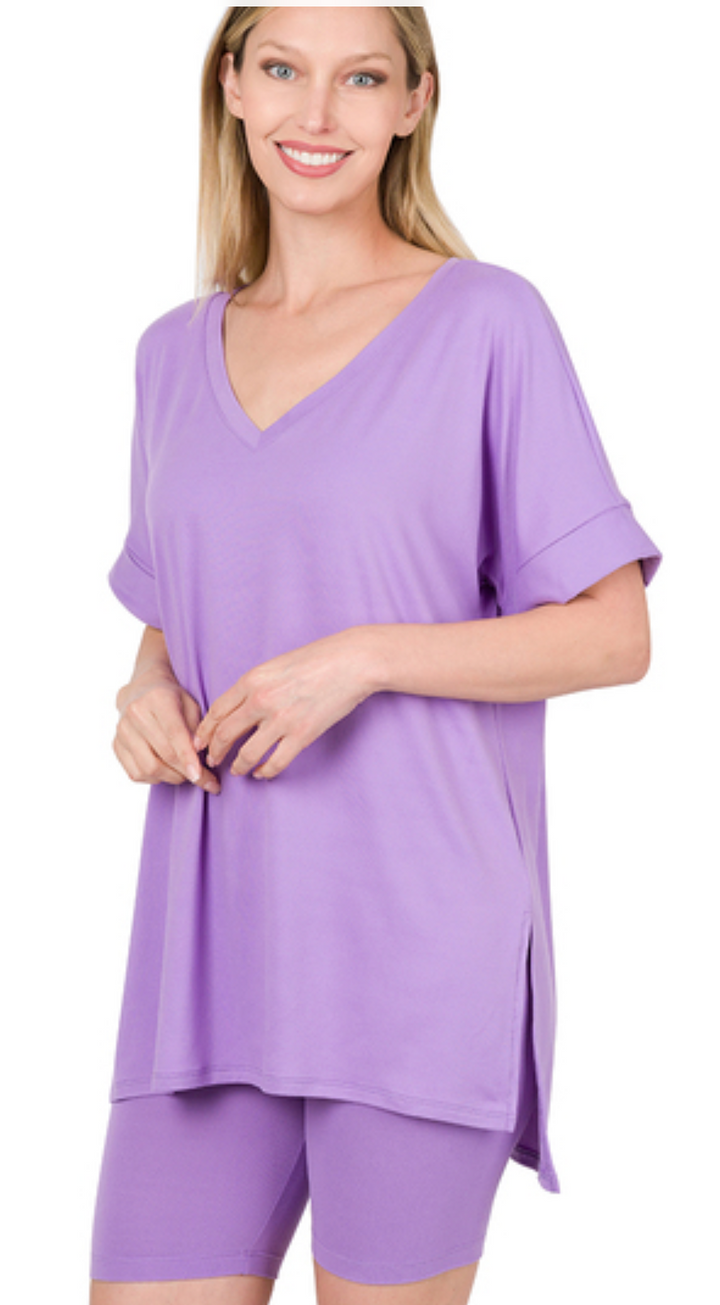 Butter Soft short Set-Zenana