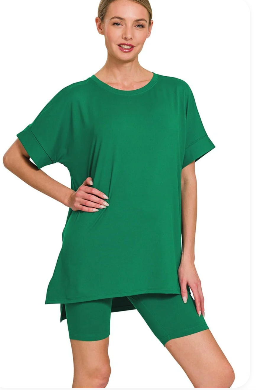 Butter Soft short Set-Zenana