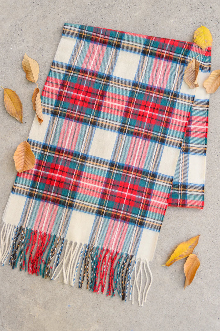 Soft As Can Be Traditional Plaid Scarf - OW *FINAL SALE*