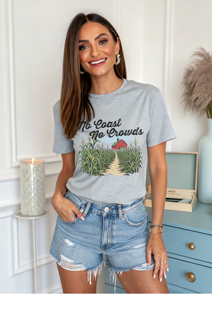 No Coasts No Crowds Graphic Tee