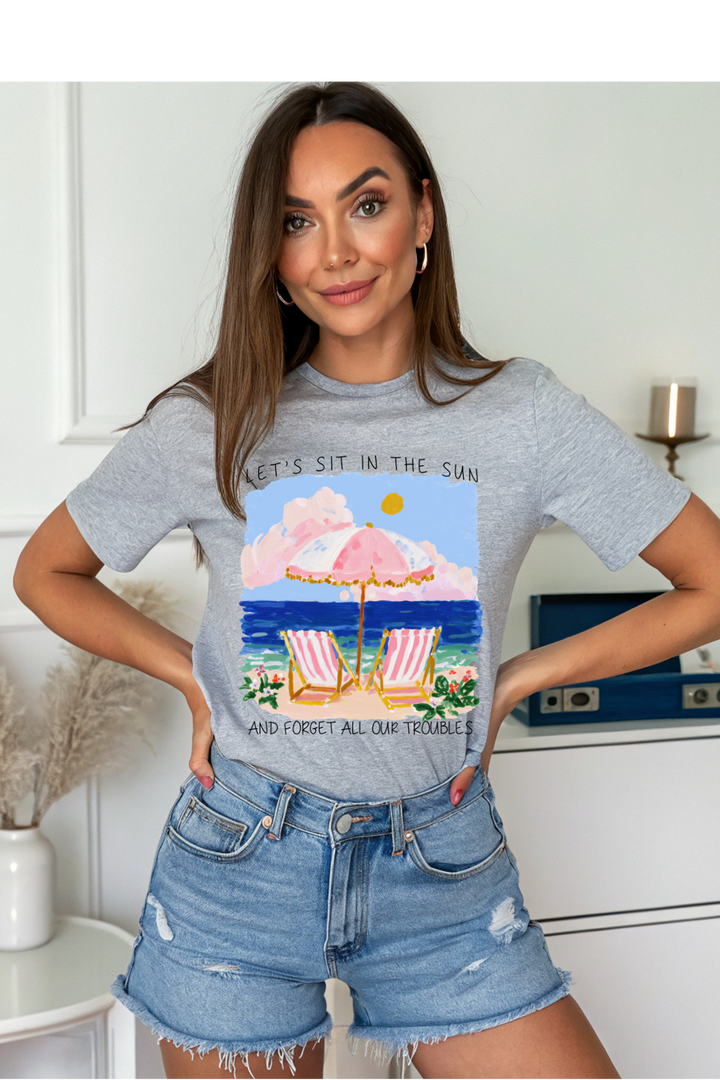 Sit In The Sun Graphic Tee