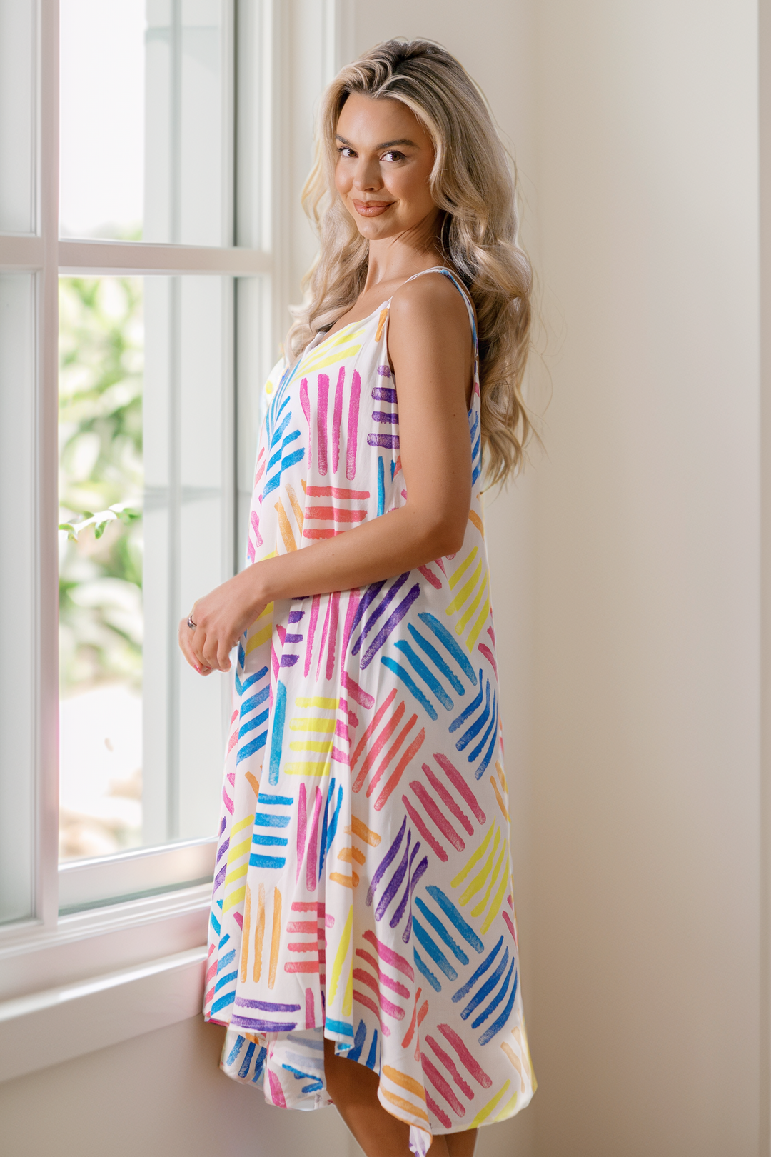Sunshine Strokes Dress