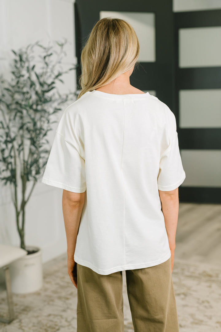 Super Star Applique Top