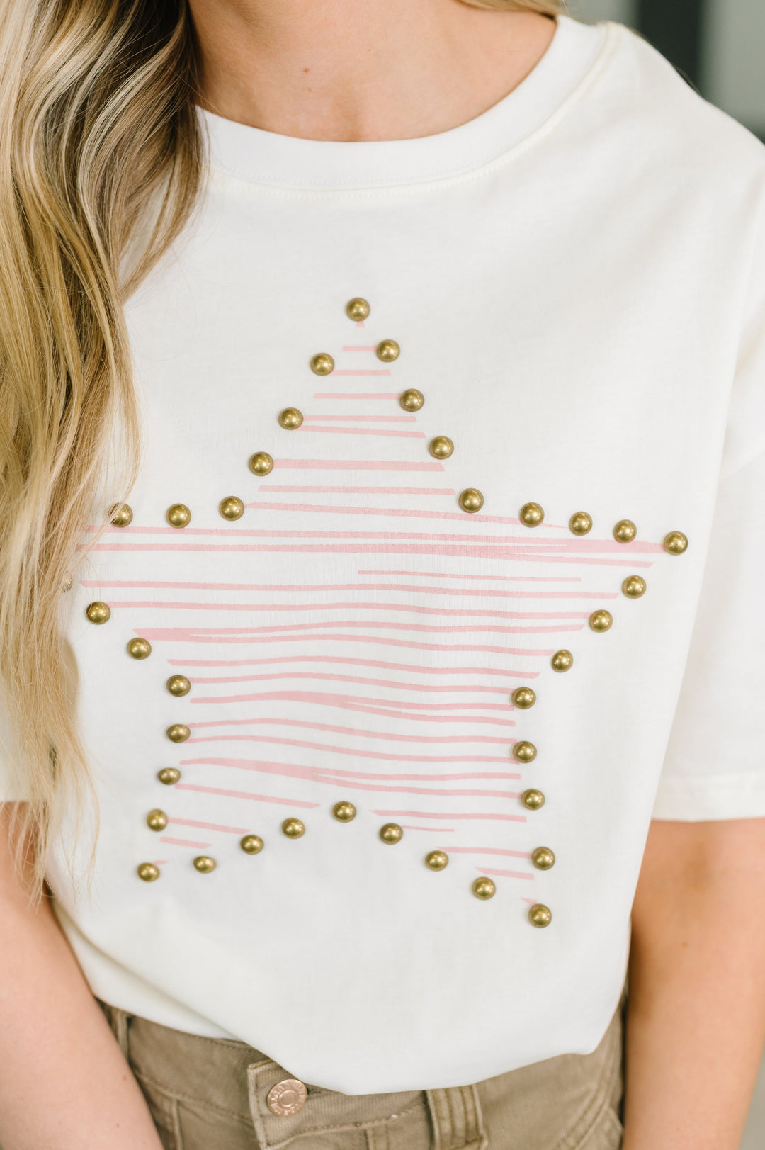 Super Star Applique Top