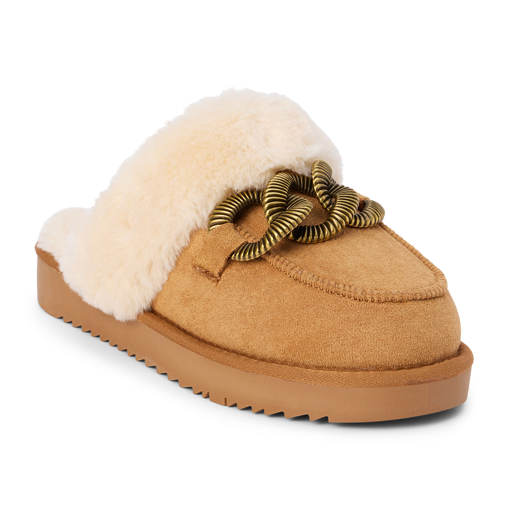 Taos Lounge Mule in Chestnut