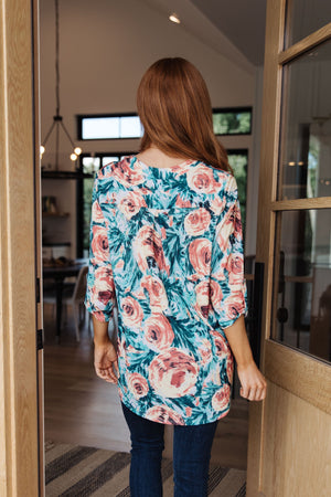 Whisked Away Floral Top - OW *FINAL SALE*