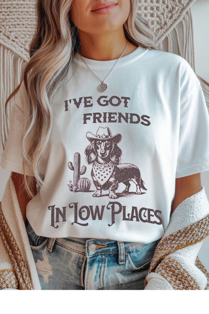 Friends In Low Places Graphic Tee