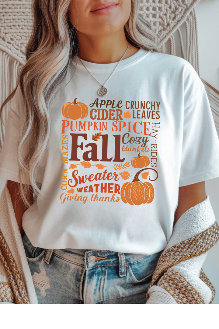Words of Fall Graphic Tee