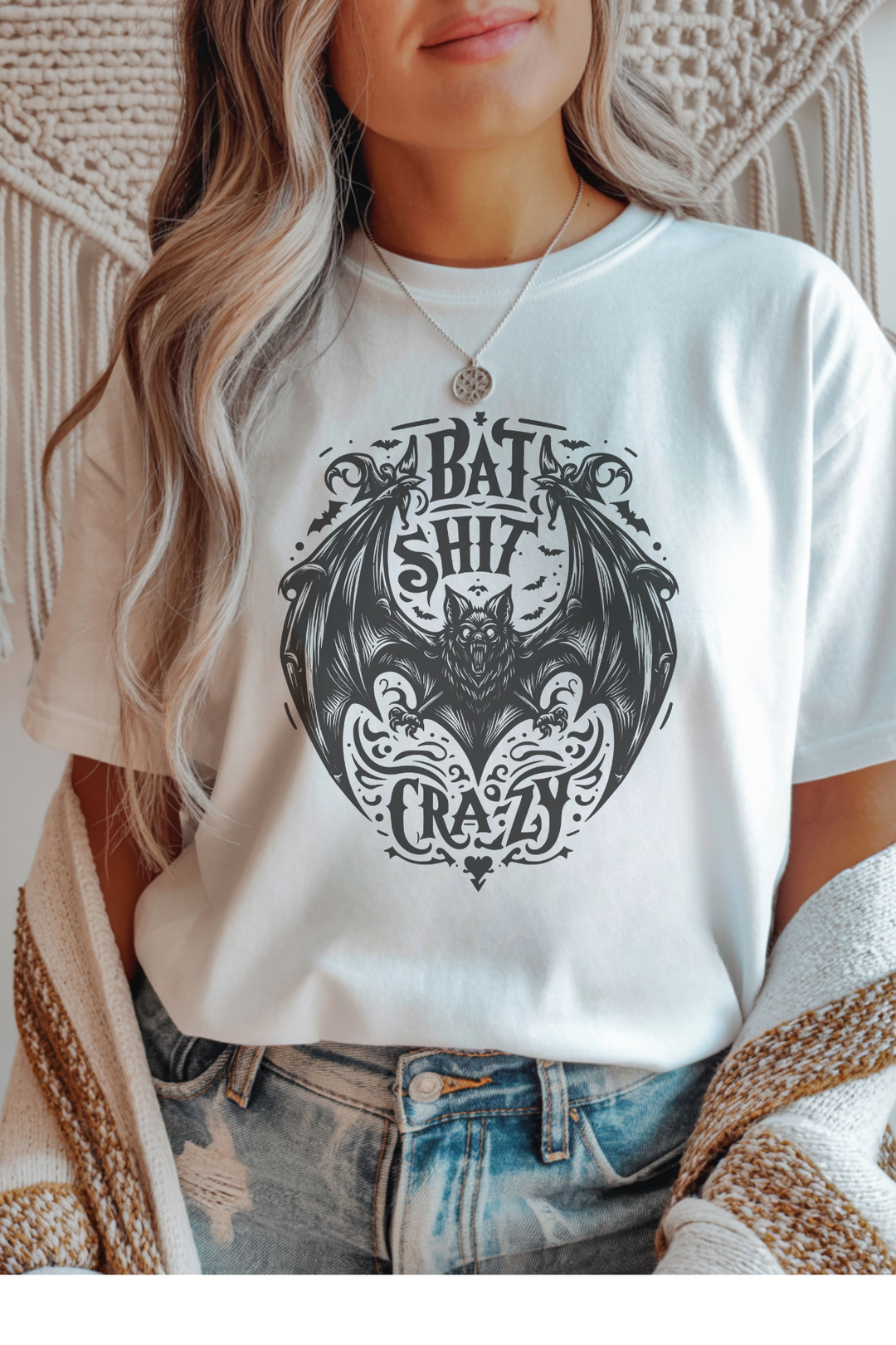 Bat Shiz Crazy Graphic Tee