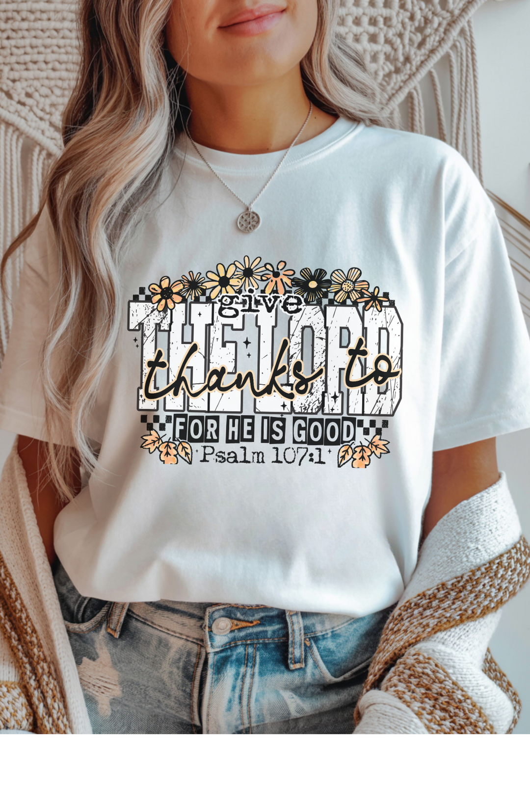 Give Thanks Graphic Tee