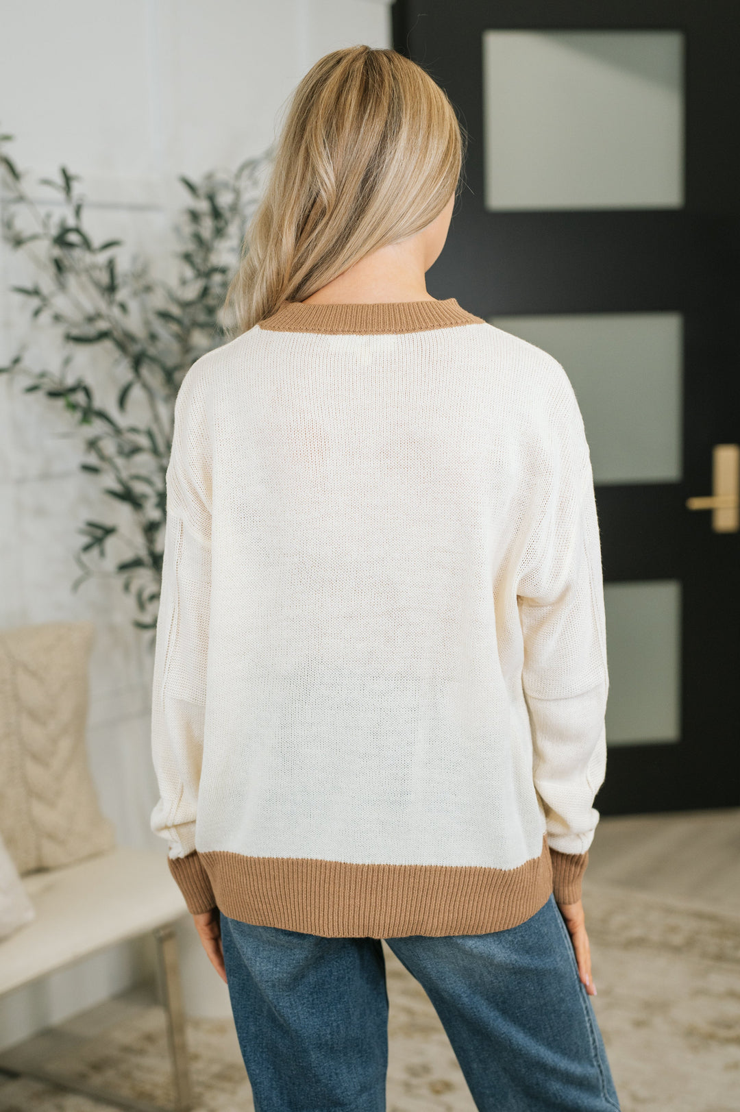 Wild Mannered Floral Block Sweater