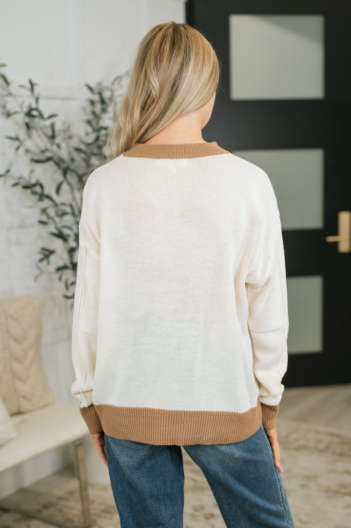 Wild Mannered Floral Block Sweater