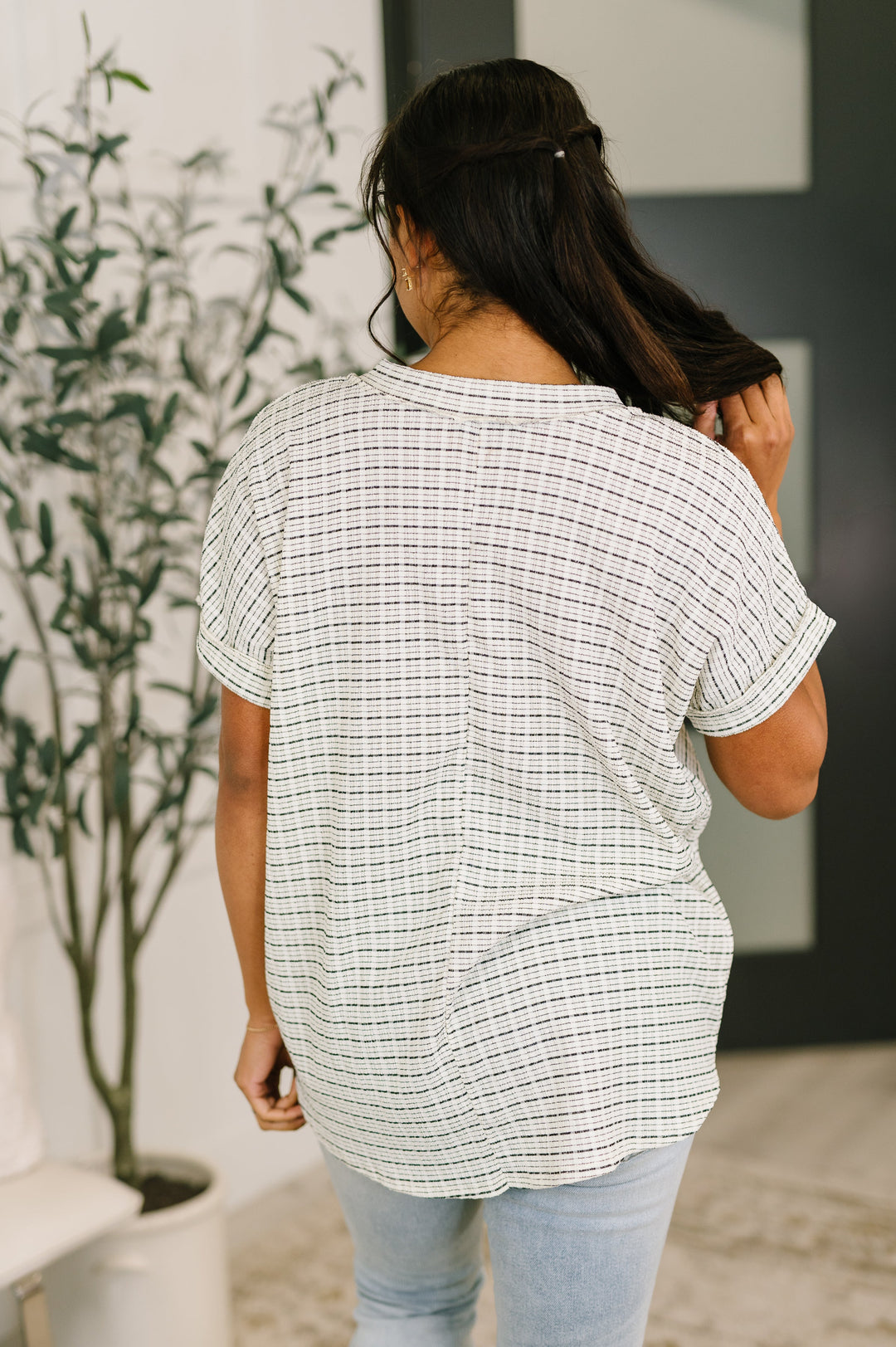 You Just Get It V-Neck Top