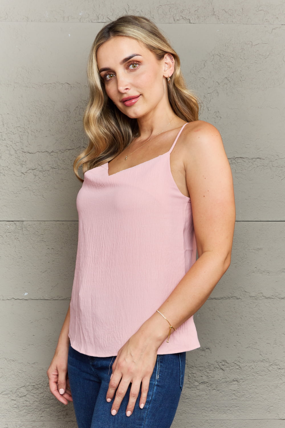 Ninexis For The Weekend Loose Fit Cami - Blush Pink