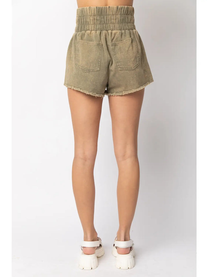 Shorts- Acid Wash