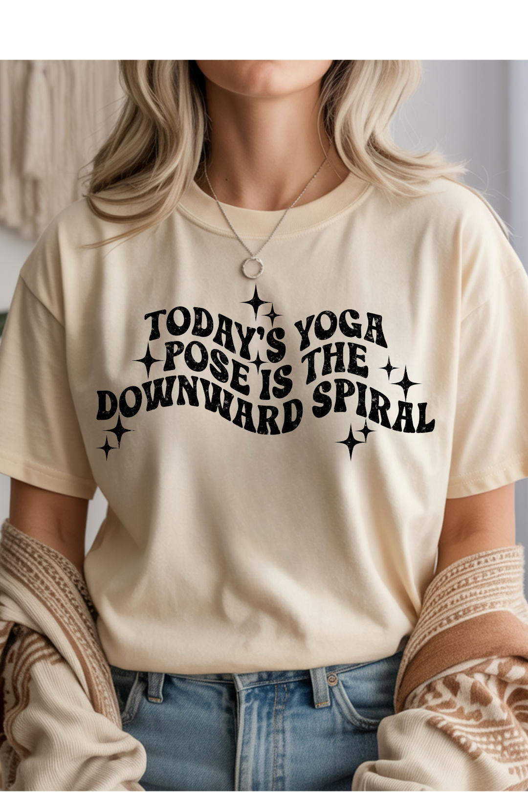 Downward Spiral Graphic Tee