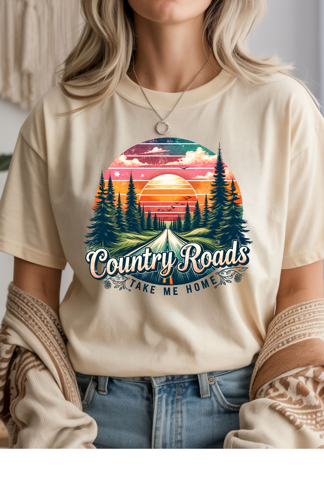 Country Roads Graphic Tee