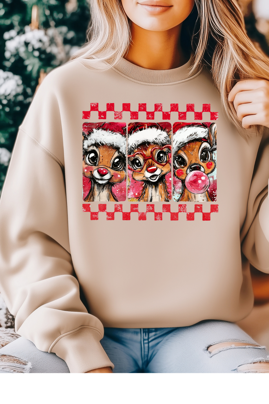 Christmas Reindeer Sweatshirt