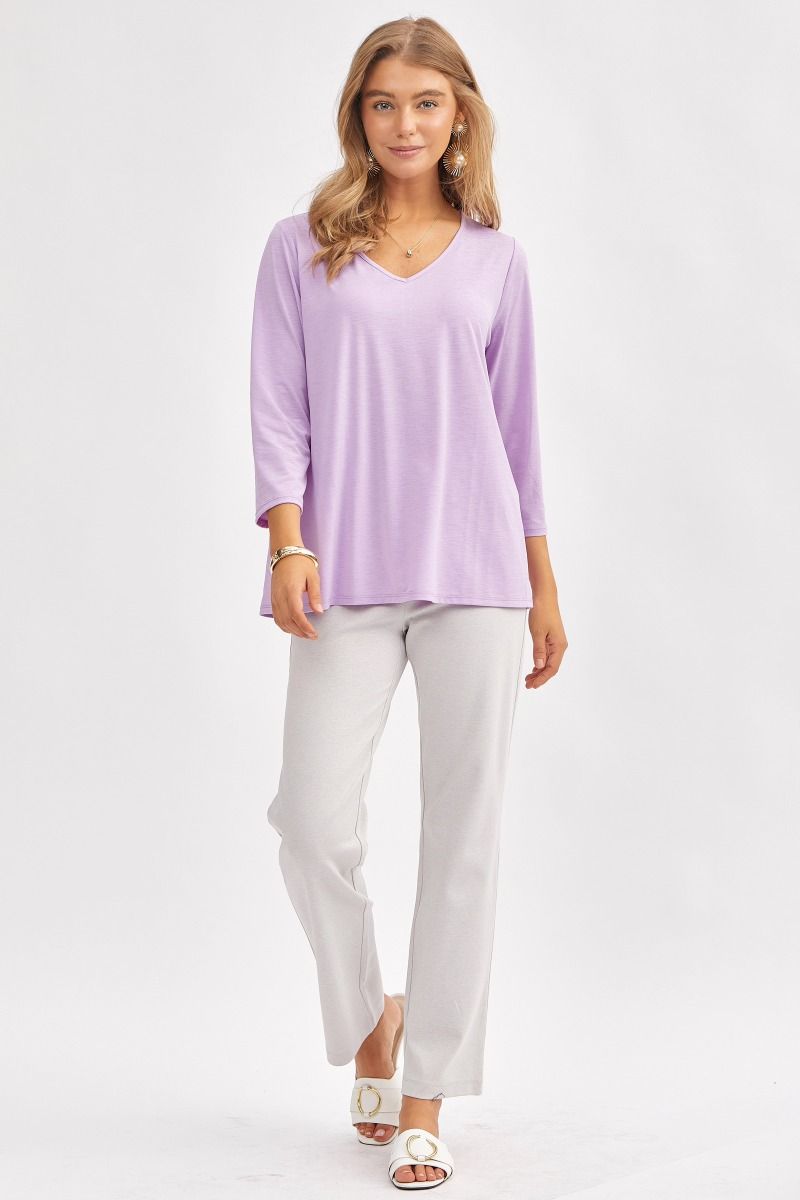 Dear Scarlett Signature Classic V-Neck Top
