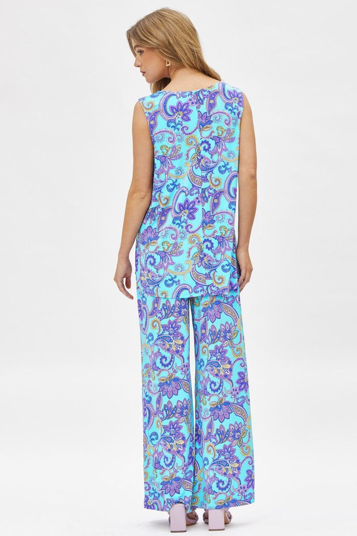 Dear Scarlett Sunkissed Set in Purple/Aqua