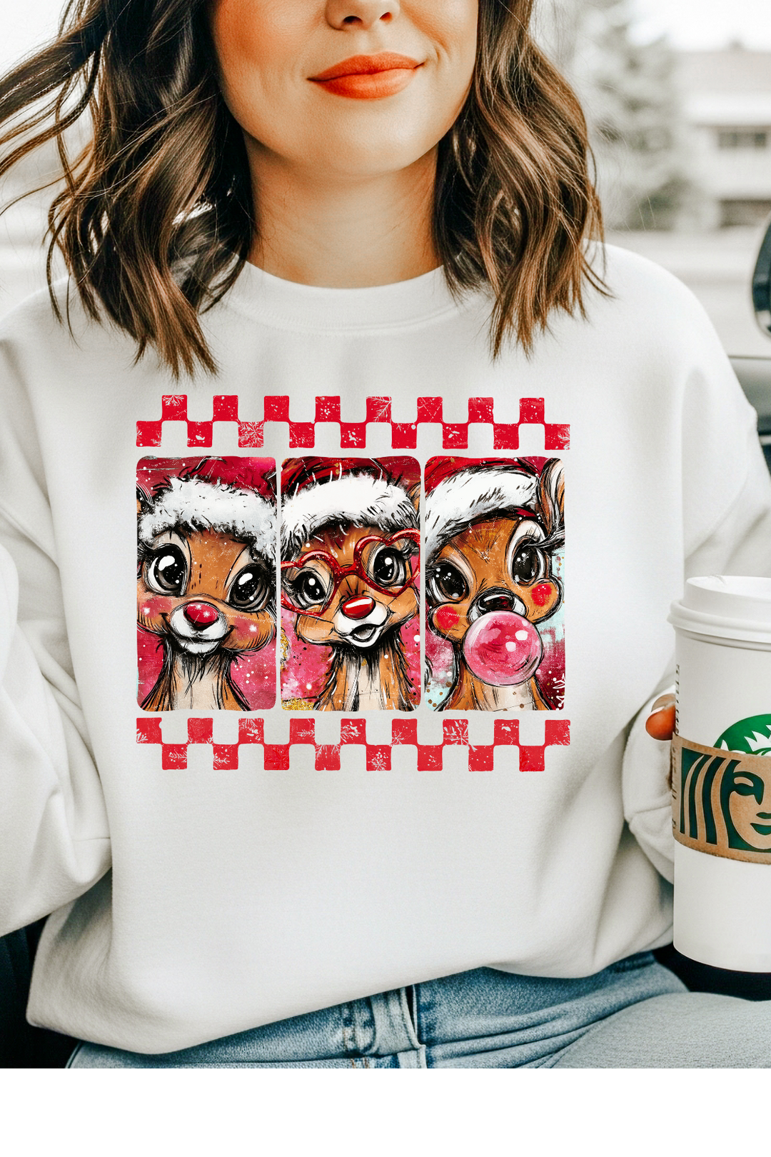 Christmas Reindeer Sweatshirt