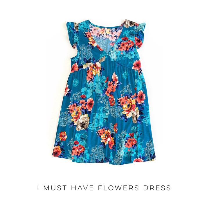 I Must Have Flowers Dress - OW *FINAL SALE*