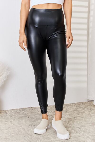 Girls Night Out Faux Leather Legging By Zenana