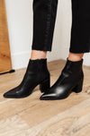 LETS GO! Amari Ankle Boots In Black