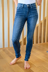 Loraine Pin Tack Judy Blue TALL Skinny Jeans OW