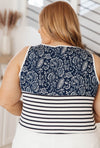 Paisley Knotted Tank OW